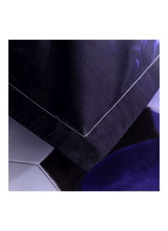 NIBEMINENT 3-Piece Printed Bed Sheet Set Polyester Purple/White/Black King  - Image 3