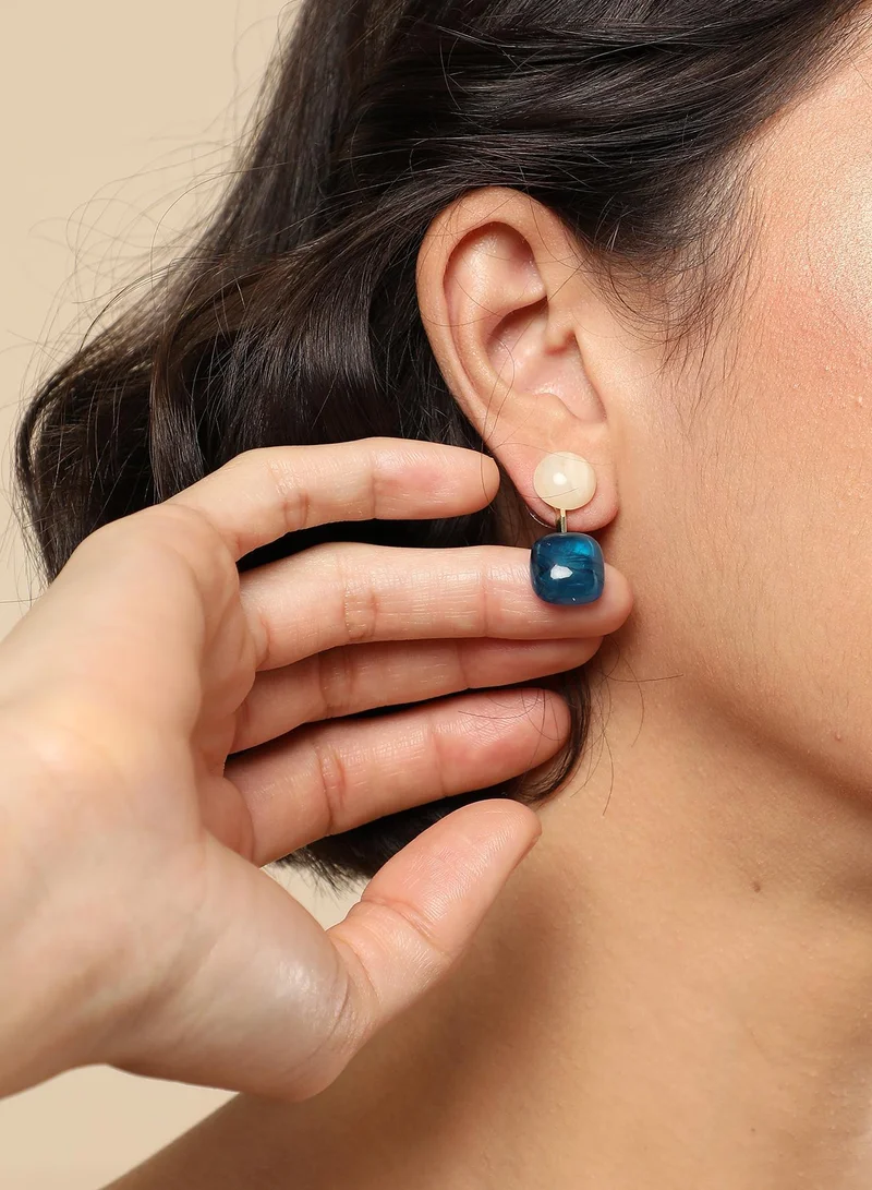 سوهي حلق كاجوال مرصع بالكريستال