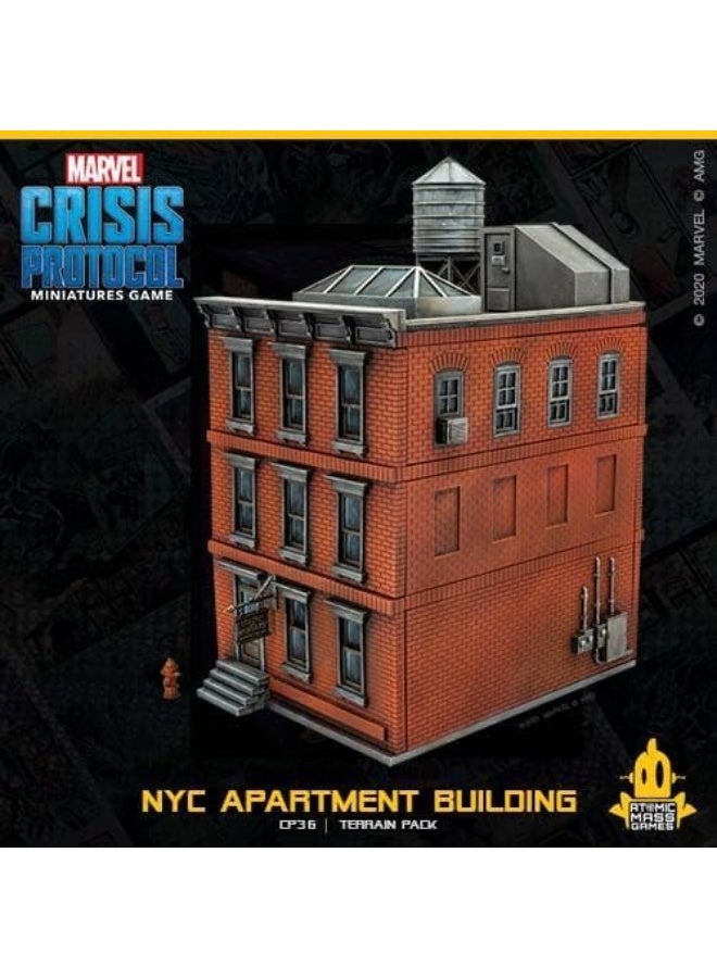 Atomic Mass Games Marvel: Crisis Protocol - Nyc Apartment Building Terrain - Image 3