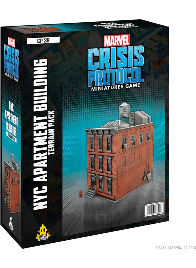 Atomic Mass Games Marvel: Crisis Protocol - Nyc Apartment Building Terrain - Image 4
