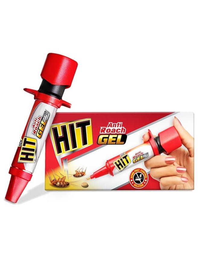 HIT Anti-Roach Gel, 20 g | Kitchen Safe | Odourless | Fast And Convenient - Image 1