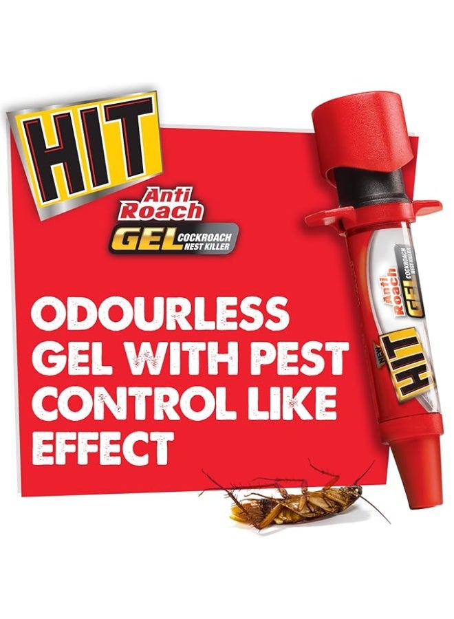 HIT Anti-Roach Gel, 20 g | Kitchen Safe | Odourless | Fast And Convenient - Image 2