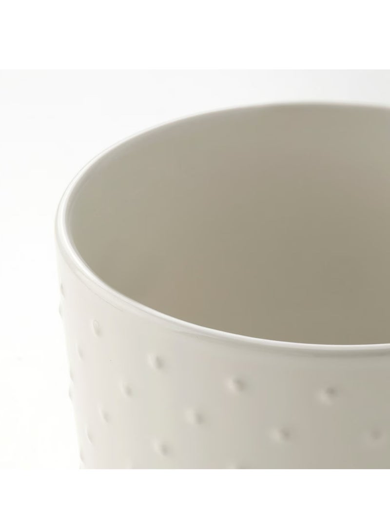 erorex Plant pot, in/outdoor off-white, 12 cm - Image 4