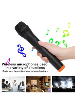 Excefore Handheld Wireless Microphone, VHF Wireless Microphone, Over 110 DB Outdoor Indoor Cordless Microphone System, Suitable for Karaoke, Singing, Party, Wedding, DJ, Speech  - Image 5