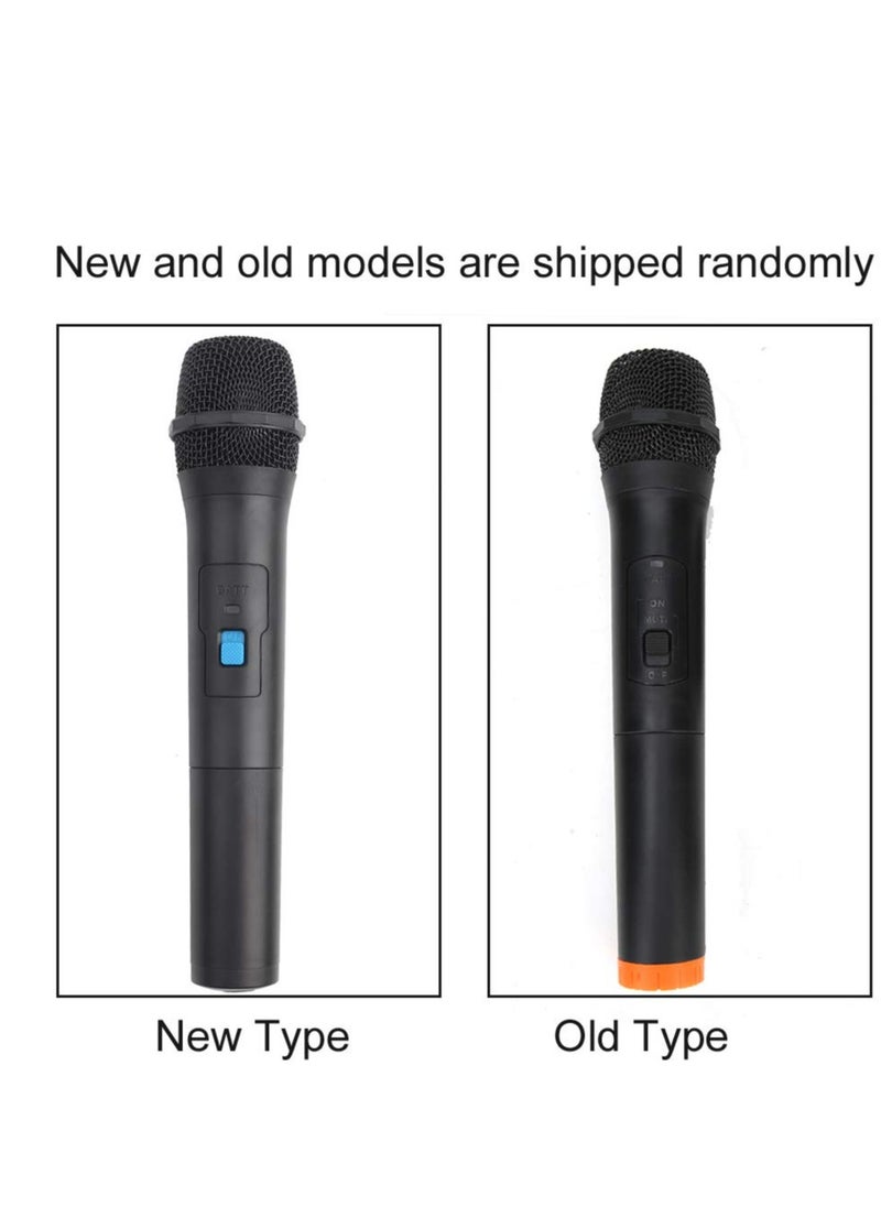 Excefore - Handheld Wireless Microphone, VHF Wireless Microphone, Over 110 DB Outdoor Indoor Cordless Microphone System, Suitable for Karaoke, Singing, Party, Wedding, DJ, Speech - Image 1
