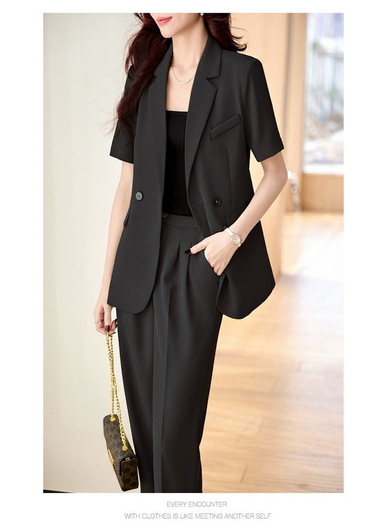 Shougu New Fashionable Casual Ms Suit Set  - Image 2