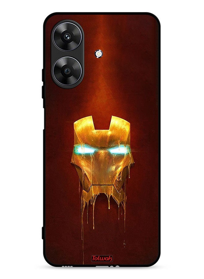 Tolwak Realme Note 60 4G Protective Case Cover Iron Man Marvel Comics - Image 1