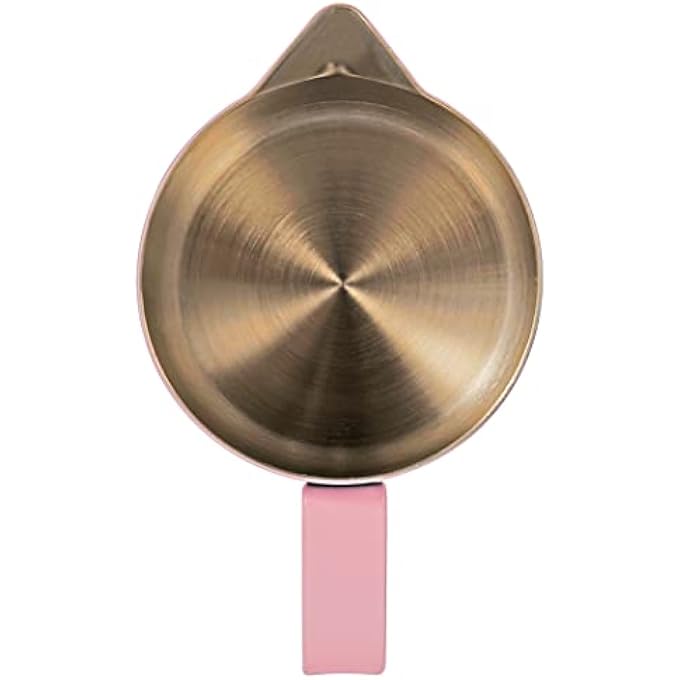 Dianoo Espresso Steaming Pitcher 600Ml Milk Frothing Pitcher Stainless Steel With Measurement Milk Frothing Cup Coffee Jug Latte Art Pink - Image 5