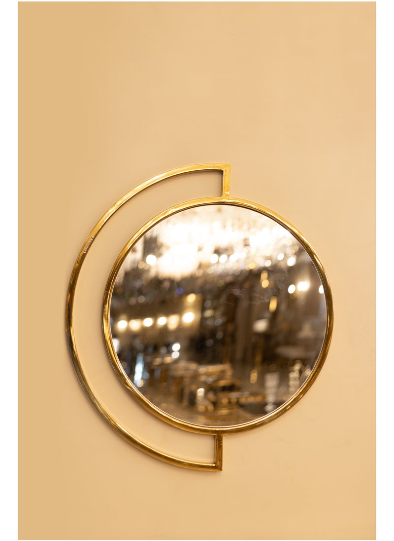 Kandil Egypt 3252 Pvd Crescent Mirrors Gold 75x85cm 