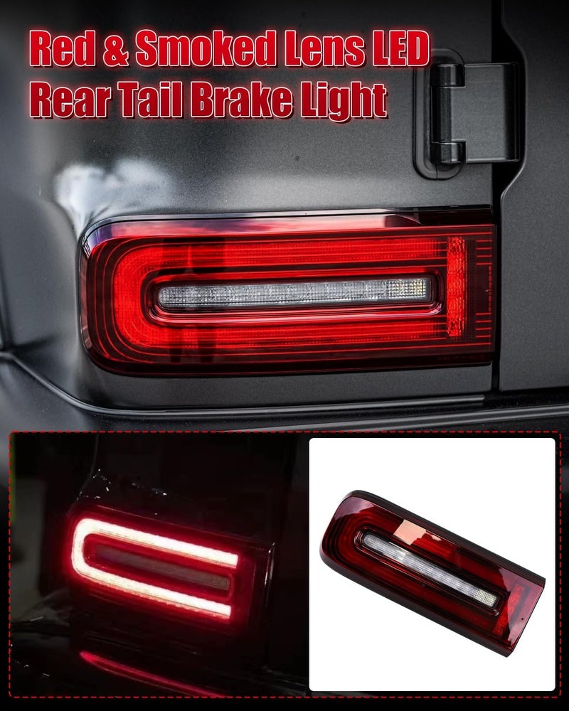 TZYSZDB LED Smoked Taillights Brake Light for Mercedes Benz G-Wagon W464 (2019-2025) - Image 3