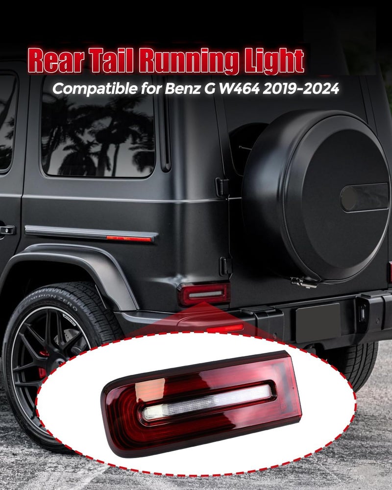 TZYSZDB LED Smoked Taillights Brake Light for Mercedes Benz G-Wagon W464 (2019-2025) - Image 2