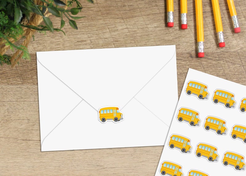 Teacher Created Resources School Bus Stickers (5651) - Image 3