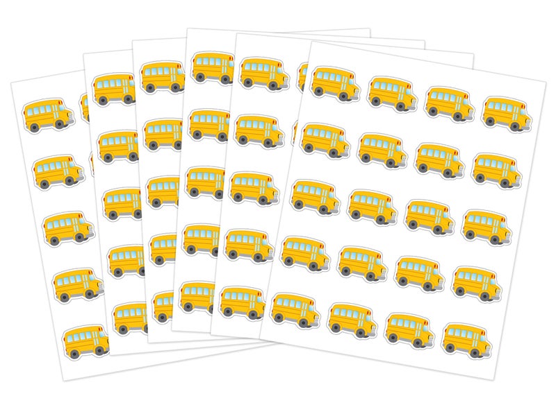 Teacher Created Resources School Bus Stickers (5651) - Image 5