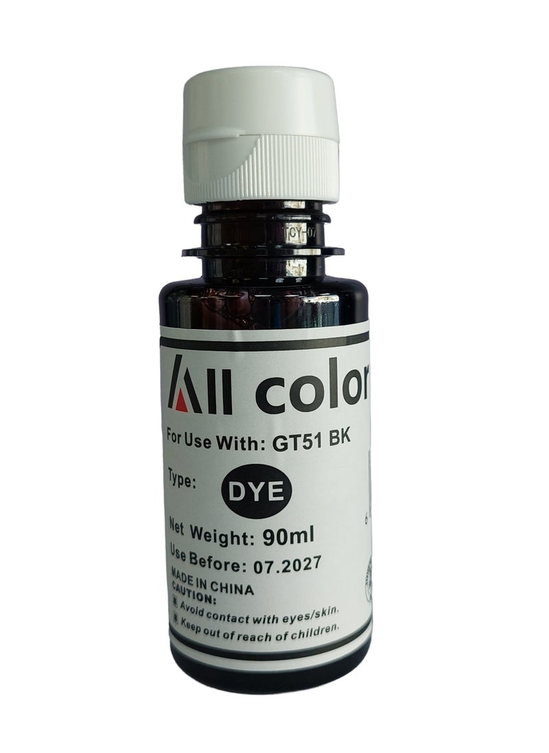 ALL COLOR Compatible Liquid Ink With GT53/51 Black GT52 Cyan GT52 Yellow GT52 Magenta ink Replacement for HP Printers 315, 316, 319, 415, 416, 500, 515, 525, 516, 530, 580, 585  - Image 2