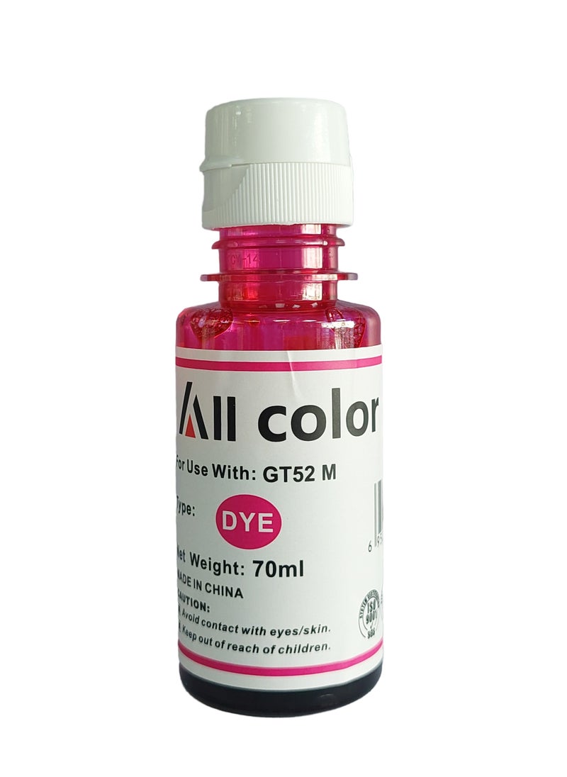 ALL COLOR Compatible Liquid Ink With GT53/51 Black GT52 Cyan GT52 Yellow GT52 Magenta ink Replacement for HP Printers 315, 316, 319, 415, 416, 500, 515, 525, 516, 530, 580, 585  - Image 5