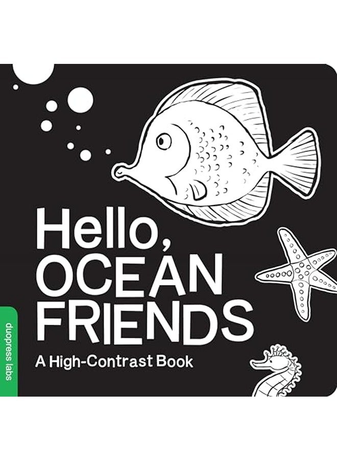 Hello Ocean Friends A Highcontrast Book By Duopress Labs Lemay Violet Paperback