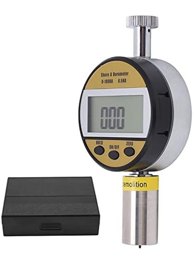 LXD Digital Hardness Tester Portable Durometer For Rubber Resin Fiber 0 100 Degree - Image 1