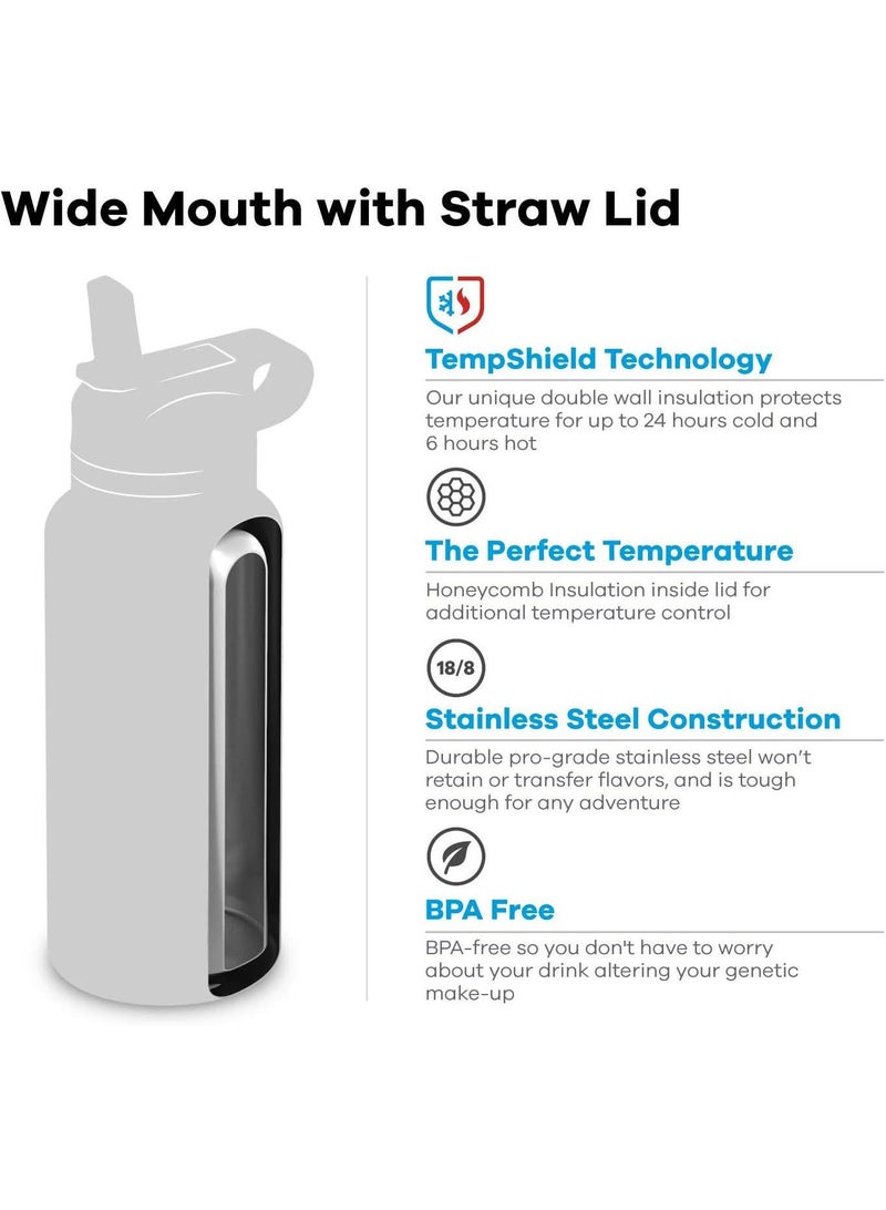 Y&D 32oz Large Capacity Stainless Steel Portable Double Insulation Vacuum Outdoor Straw Sports Kettle - Image 2