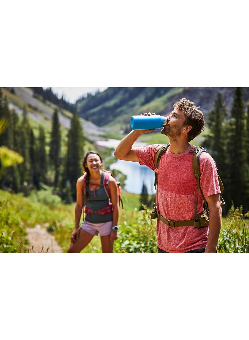 Y&D 32oz Large Capacity Stainless Steel Portable Double Insulation Vacuum Outdoor Straw Sports Kettle - Image 4