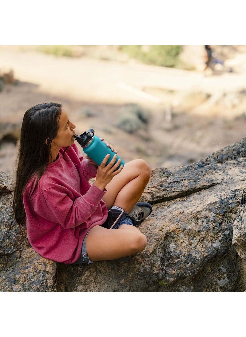 Y&D 32oz Large Capacity Stainless Steel Portable Double Insulation Vacuum Outdoor Straw Sports Kettle - Image 3