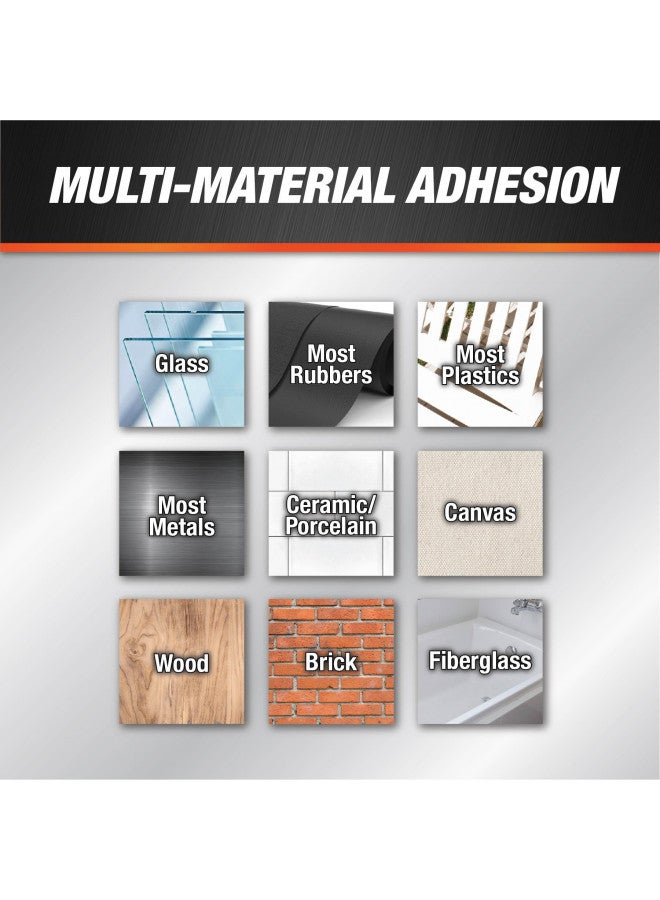 Dap 00694 2.8-Ounce Silicone Rubber Auto/Marine Sealant, Clear