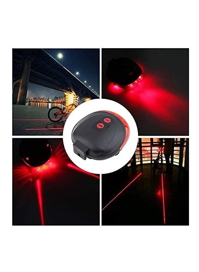 NIBEMINENT Bicycle Laser Projector Rear Tail Light  - Image 3