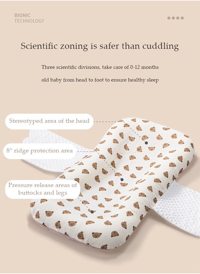 DUNISO Portable Baby Lounger, Breathable & Natural Baby Nest with Anti Reflux Pillows, Baby Bionic Bed For Bedroom, Perfect for Traveling and Napping, Gift for Newborn, Newborn Essentials  - Image 5