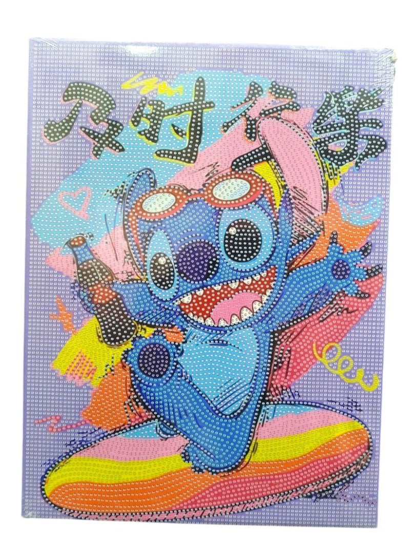 Diamond Painting Kit for Kid Develop Focus Skill and Patience Improve Visual Cordination 30X40Cm - Image 1