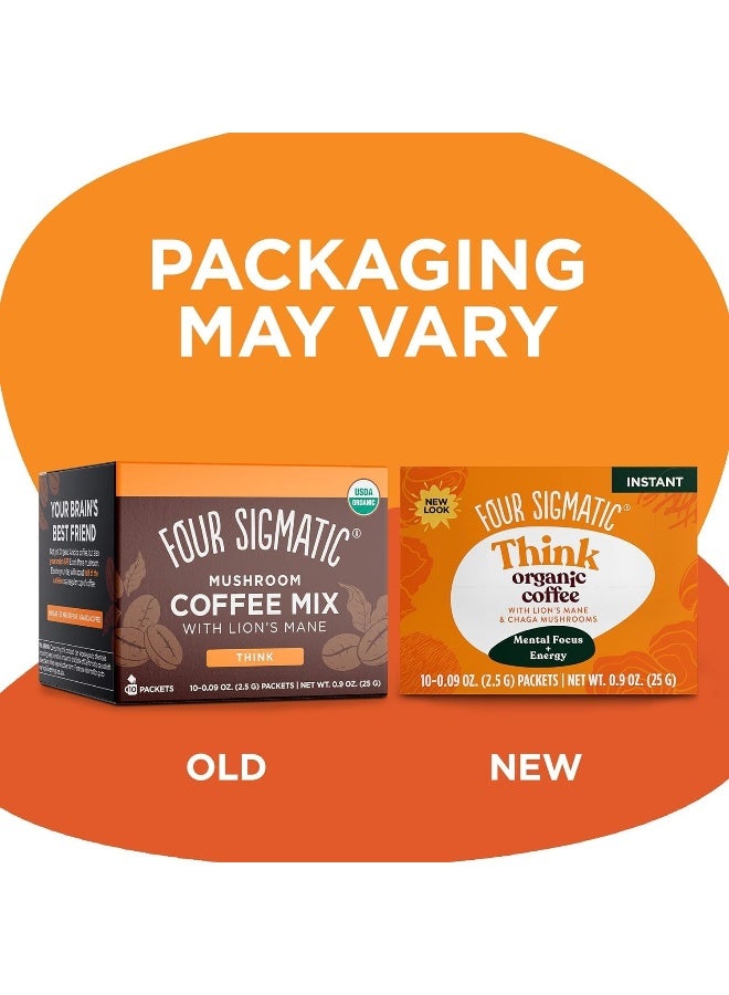 FOUR SIGMATIC medium roast Mushroom Coffee Lion's Mane & Chaga 10sach - Image 2