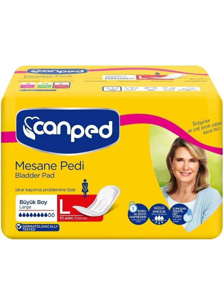 CANPED - Bladder Pad Large Large Size 40 Pieces (4PKX10) - Image 1