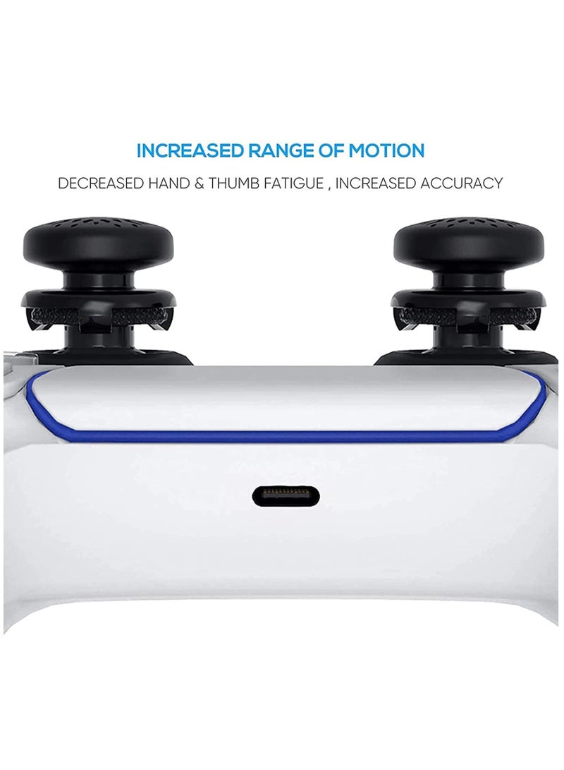 Zikra Accessories Kit Bundle for PS5 Compatible with DualSense Controller, Thumb Grips Sticks Joystick + L2 R2 Trigger Extender+D-pad Button for Playstation 5 Controller, Anti-Slip Replacement Parts - Image 3