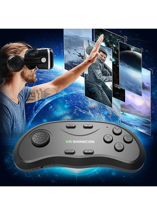 VR set with remote control, HD 3D VR glasses, virtual reality headset for VR games and 3D movies, VR goggles compatible with smartphones - Image 2