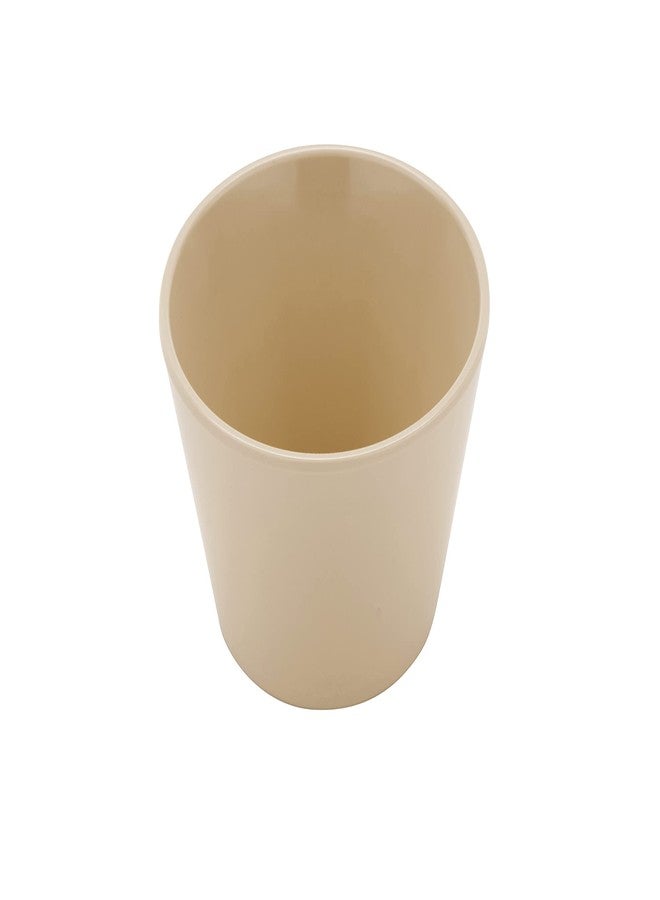 Get G.E.T. Enterprises Tan 8 oz. Bowl, Break Resistant Dishwasher Safe Melamine Plastic, Supermel Collection BC-007-T-EC (Pack of 4) - Image 1