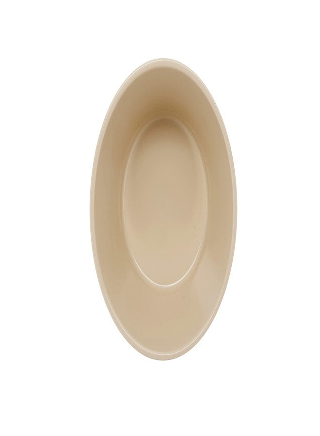 Get G.E.T. Enterprises Tan 8 oz. Bowl, Break Resistant Dishwasher Safe Melamine Plastic, Supermel Collection BC-007-T-EC (Pack of 4) - Image 3