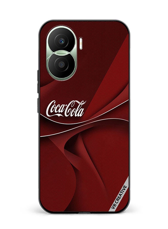 VR CREATIVE Protective Case Cover For Honor Play7T Pro Cocacola Design Multicolour - Image 1