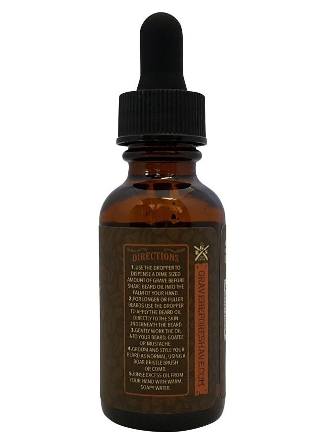 GRAVE BEFORE SHAVE ™ CARAMEL MOCHA BEARD PACK (Caramel Mocha Coffee Scented) - Image 5