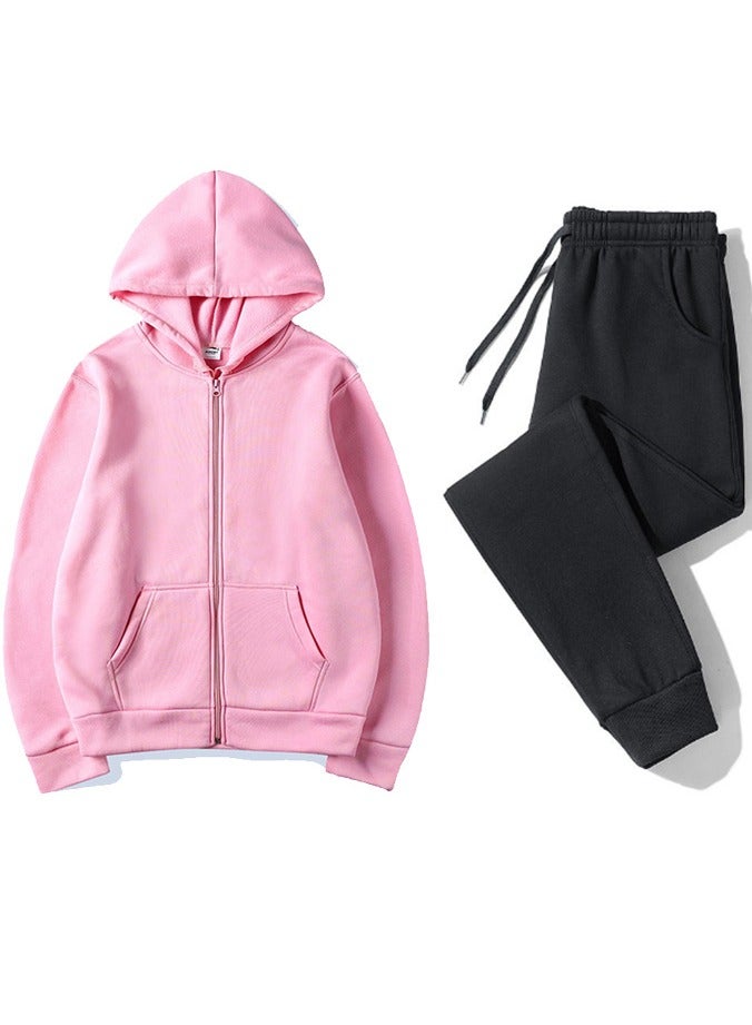KUYING Men's Loose Sportswear And Sports Pants Two-Piece Set  - Image 1