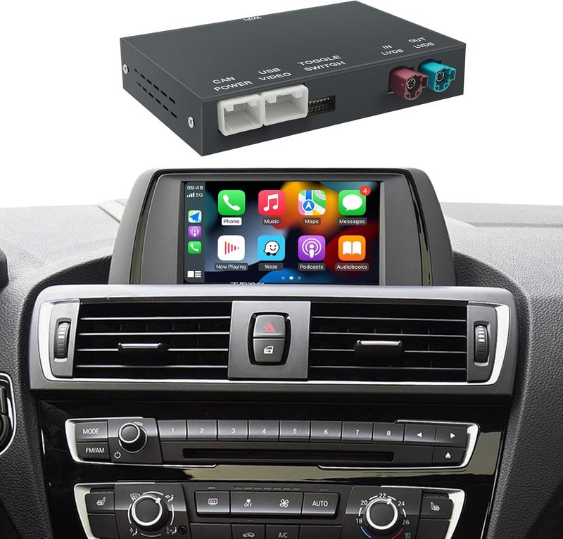 AUTOABC Wireless Carplay/Android Car Modification Module for BMW NBT System 3/4/5/6/7 Series X1/X3/X4/X5/X6 2012-2016 Support Mirrorlink and OEM Car Functions - Image 1