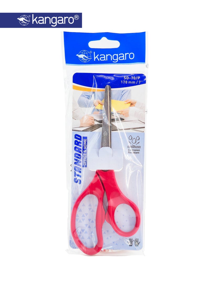 Kangaro Student & Office Scissors 178mm Stainless Steel – 7 Inch - Image 2