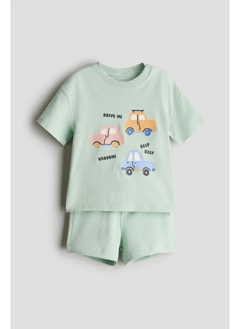 H&M 2-piece cotton set