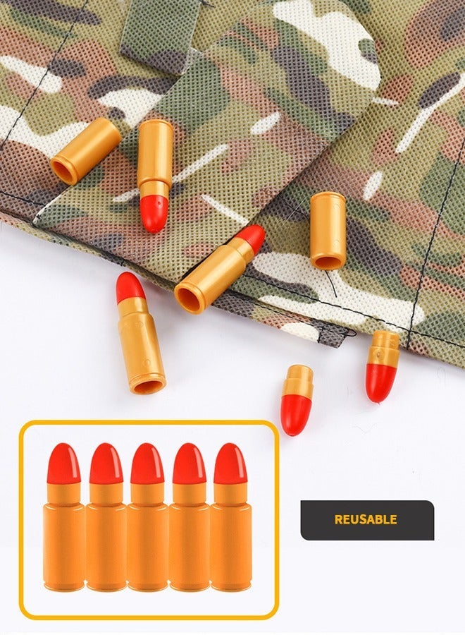 GROIC Toy Gun Soft Bullets Education Toy,Sniper Rifle Blaster Gun AWM,Double Mirror Effect Toy Sniper Guns,DIY Toy with Rich Accessories ,Shooting Games Toys for Kids - Image 5