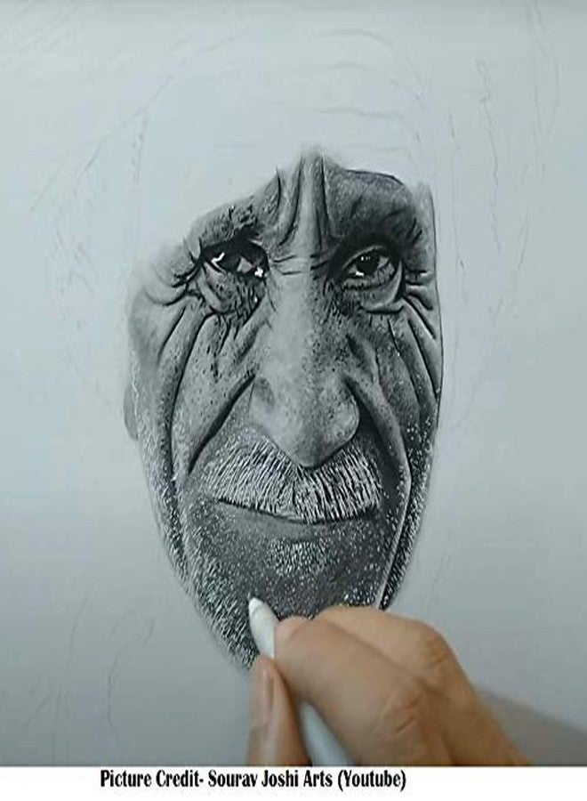 Definite قلم جل أبيض من Definite Art للرسم اليدوي للفنانين، ولإبراز التفاصيل في الرسم التخطيطي وفن الماندالا، والورق الأسود، والرسم العفوي (عبوة من 3 أقلام جل بيضاء قابلة للطي) - Image 5