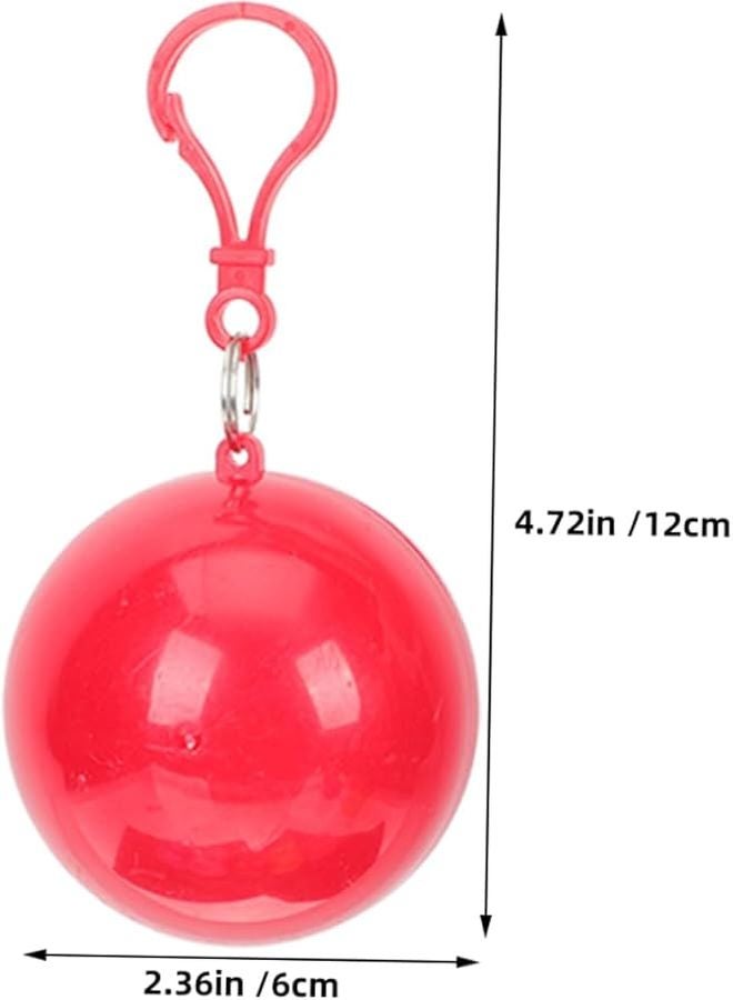 4 عبوات من معاطف المطر القابلة للتخلص منها المتينة للبالغين والأطفال في رحلات المشي والسفر - Image 3