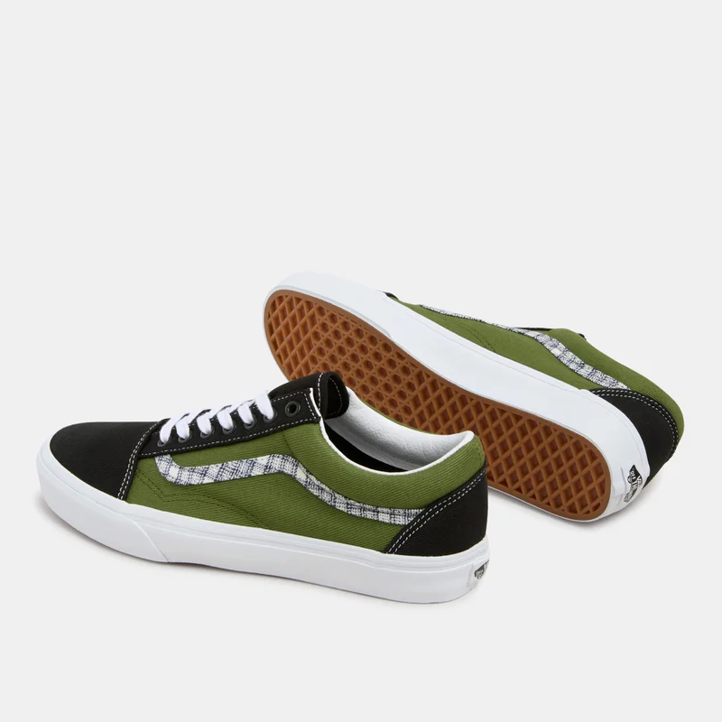 Vans Green Old Skool Unisex Shoes  | Best Price UAE