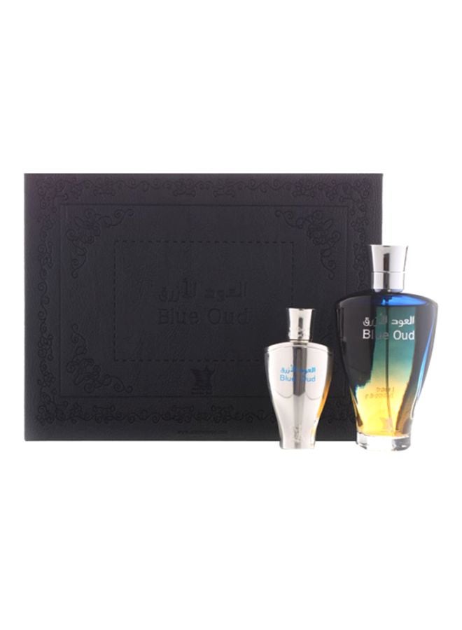 Arabian Oud Blue Oud Gift Set Spray 100 ml, Oil 24ml - Image 2