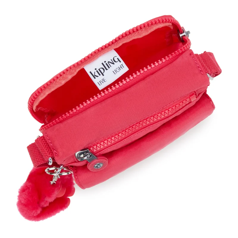 kipling New Eldorado Small Female Crossbody Bag - Resort Pink