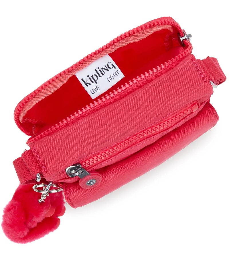 كيبلينغ حقيبة كروس بودي نسائية صغيرة إل دورادو - وردي ريزورت - Image 3