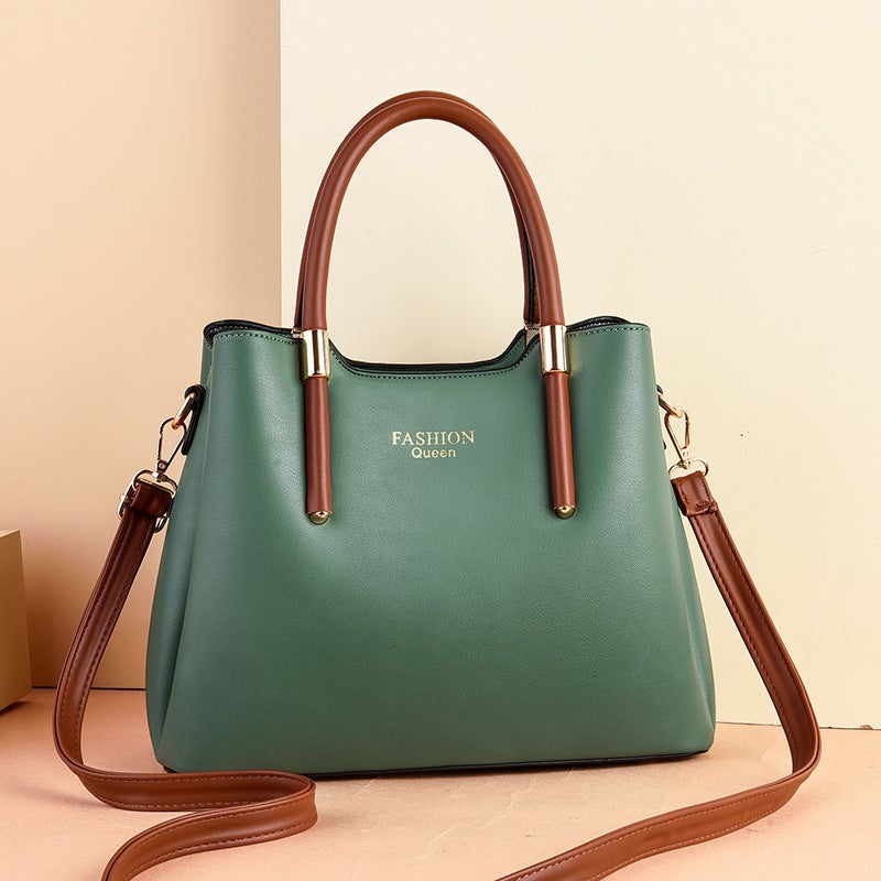 Taizhou Women''s Bag Bag Women''s Bag Handbag Fashionable Mother''s Shoulder Bag Large Capacity Bag Women''s Crossbody Bag - Image 2