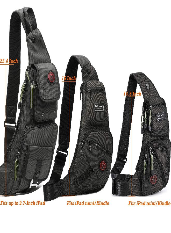 NicGid Nicgid Sling Bag Chest Shoulder Backpack Crossbody Bags for Men Women - Image 2