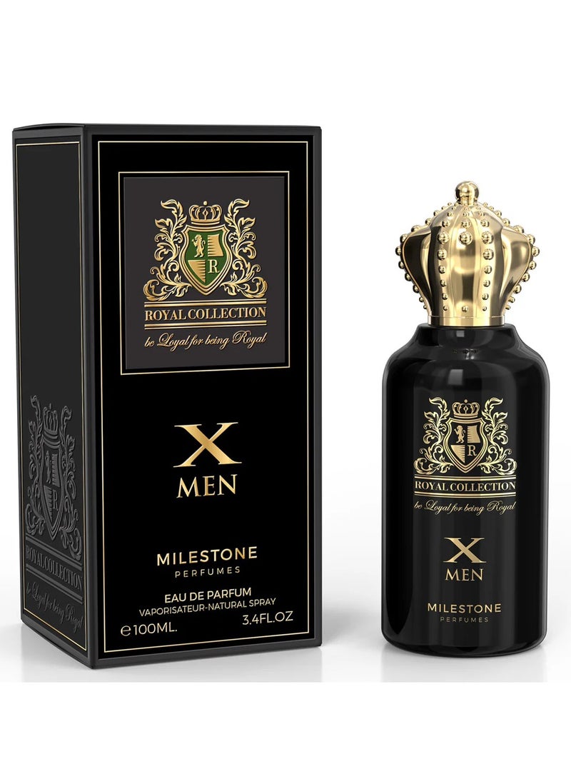 Milestone Royal Collection X Men Eau De Parfum For Men - 100 ML - Image 1